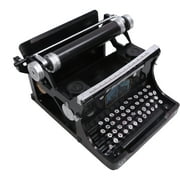 Antique Typewriter Model, Black Portable Typewriter Rust For Home