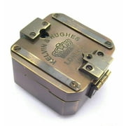 Antique Vintage Brass Solid Kelvin & Hughes 1917 Brunton Compass Handmade gift