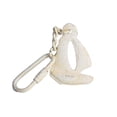 thumbnail image 1 of Antique White Cast Iron Sailboat Key Chain- 5 in., 1 of 1