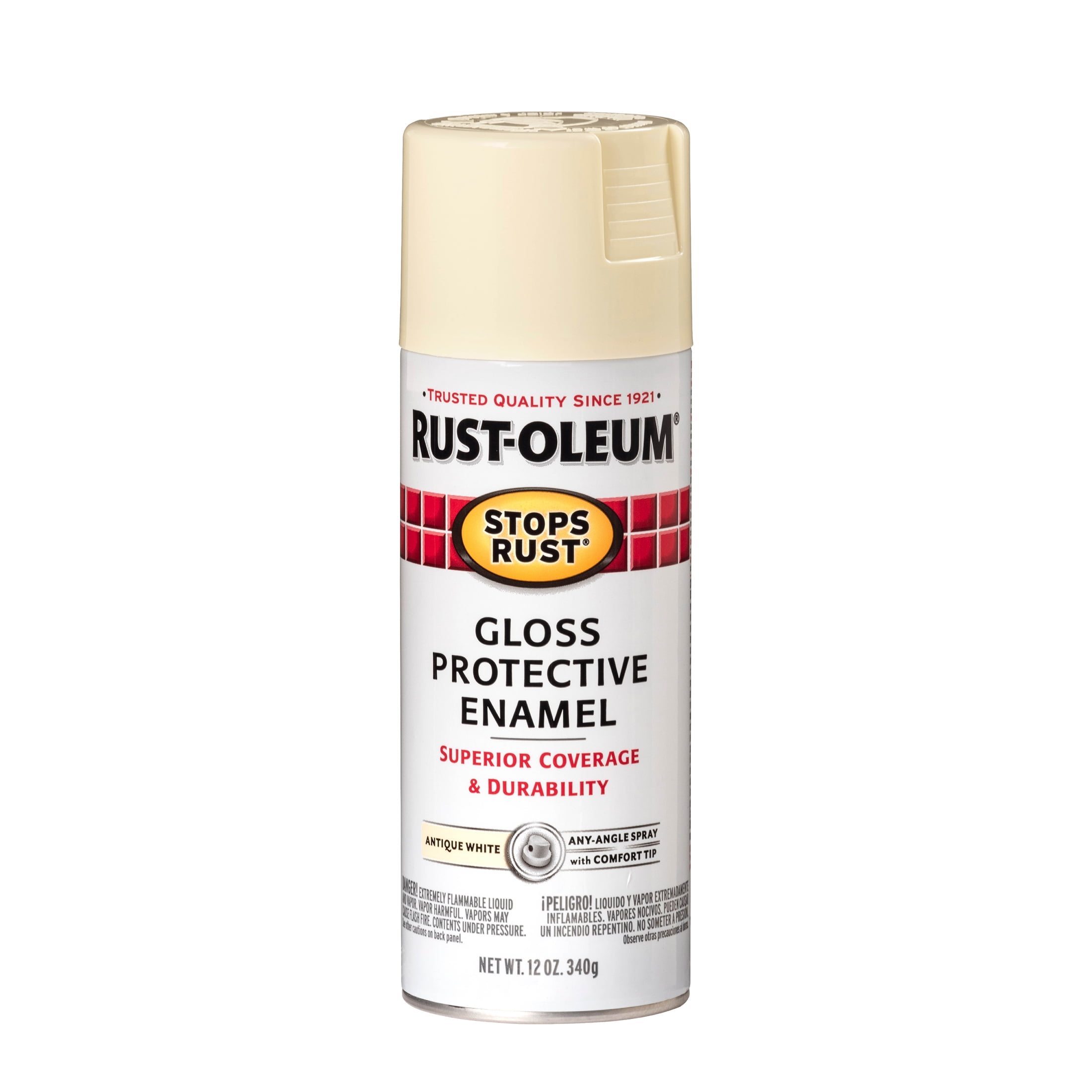 Antique White, RustOleum Stops Rust Gloss Protective Enamel Spray