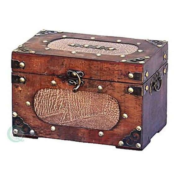 Antique Wooden Recipe Card Box
