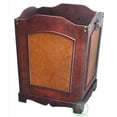 thumbnail image 1 of Antique Wooden Waste Can - Bin with Handle, 1 of 1