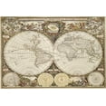 thumbnail image 1 of Antique World Map, 1 of 5