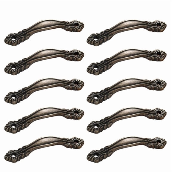 Antique Zinc Alloy Pull Handle Drawer Knob for Vintage Wine Box & Wooden Box