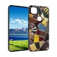 thumbnail image 1 of Antique-patchwork-quilt-textile-aesthetic Phone Case, Degined for Google Pixel 4A 4G Case Men Women, Flexible Silicone Shockproof Case for Google Pixel 4A 4G, 1 of 1