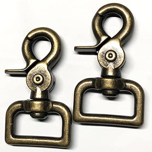 Antiqued Brass 1" Trigger Snaps 2 Pack