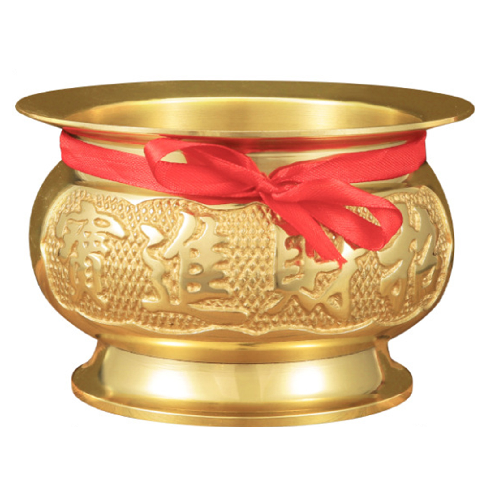 Antiqued Brass Incenses Burners Offering Bowl Worship Incenses Holder for Meditations Chinese Temple Censers