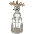 thumbnail image 1 of Attraction Design Antiqued Praying Metal Garden Angel Statue with Hooks, Indoor Outdoor Angel Yard Art Decor Lawn Patio Decorations Holiday Decor Garden Gift Idea for Christmas, 18’’H, 1 of 7