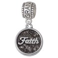 thumbnail image 1 of Antiqued Round Seal - Faith - Grandmother Charm Bead, 1 of 1