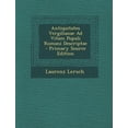 thumbnail image 1 of Antiquitates Vergilianae Ad Vitam Populi Romani Descriptae - Primary Source Edition (Paperback), 1 of 1
