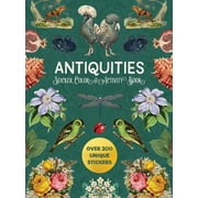 Antiquities Sticker, Color & Activity Book Over 200 Unique Stickers, Paperback