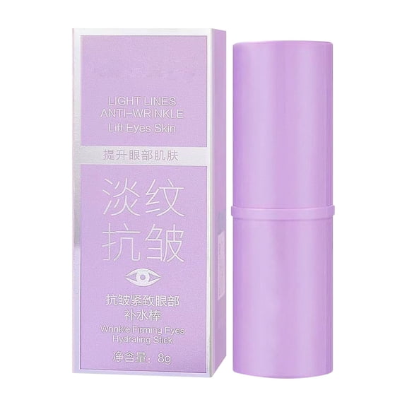 Antis-Wrinkle Firming Eye Hydration Stick Little Purple Stick, Under Eye Balm, Revive Your Under Eyes in One Swipe, Reducing Dark Circle and Puffiness