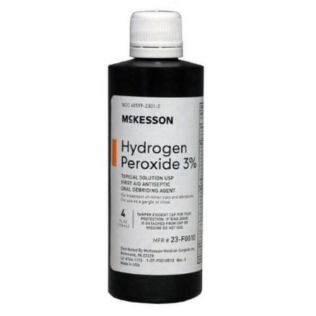 Antiseptic, McKesson, 4 oz. Topical Solution Bottle, 23-F0010 - Case of 24