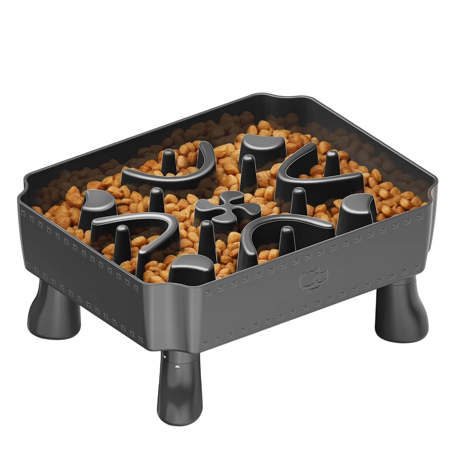 Antiskid Bottom Pet Water Dishes Slow Drinking Dog Bowl Pet Water Feeders for Healths Eating Experiences