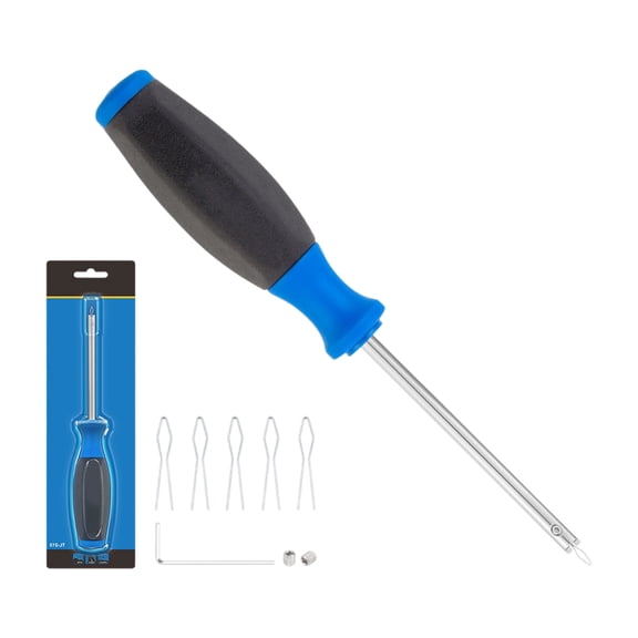 Antiskid Handle Bike Spokes Caps Tool Suit Bicycles Spokes Caps Installation Tool for Professional and Bike Repairs