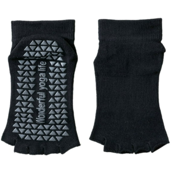 Antiskid Toe Separator Gym Socks Cotton Lightweight Design Secures Fit Yoga Pilates Open Toe Ankle Socks for Women