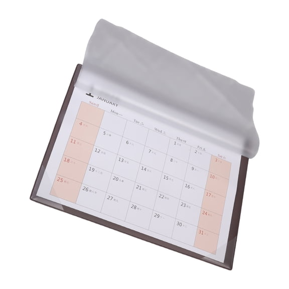 Antislip Bottom Desk Planners Pad 2026 Features Calendar and Pad Functions for Stable Computing in Occasion