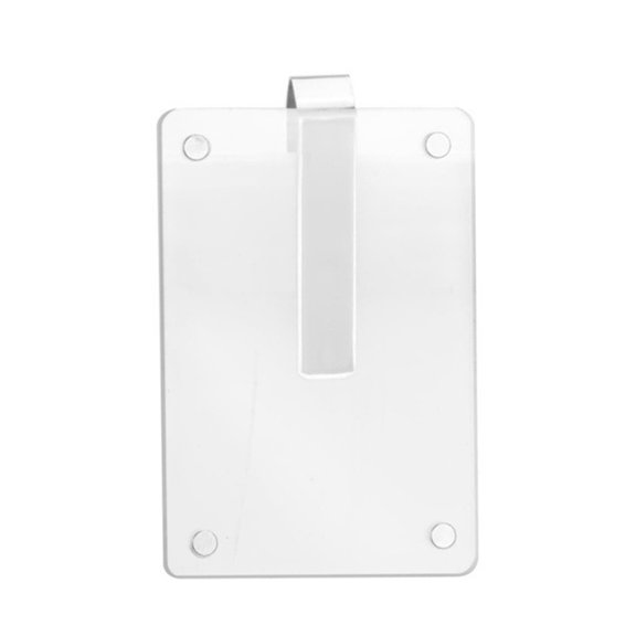 Antislip Car Sunvisor Photo Frame Securely Holds Pictures on Rough Road Acrylic Construction for Shock Resistance and Cl