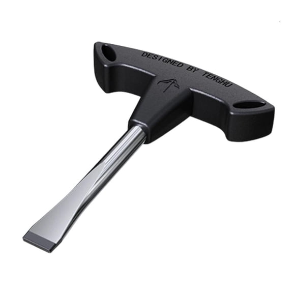 Antislip T Handle Slotted Screwdriver for Camera Mounts 1/4 and 3/8Inch Port