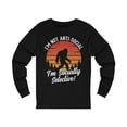 thumbnail image 1 of Antisocial Bigfoot Unisex Jersey Long Sleeve Tee, 1 of 2