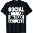 thumbnail image 1 of Antisocial Social Media Detox Complete Introvert T-Shirt, 1 of 4