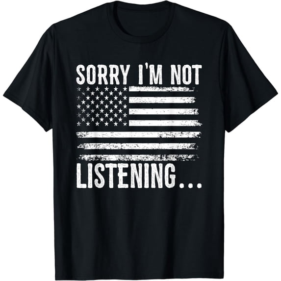 Antisocial Sorry I'm not listening Introvert & Anti Social T-Shirt