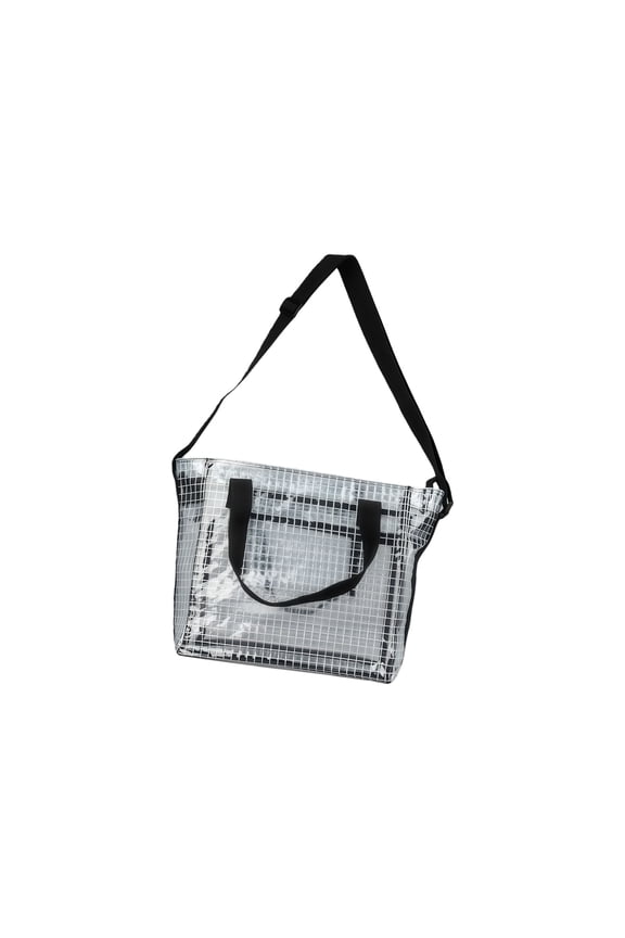 Antistatic Cleanroom Clear Tool Bag Zipper Closure PVC for Engineers Shoulder Crossbody Pack Working Pouches