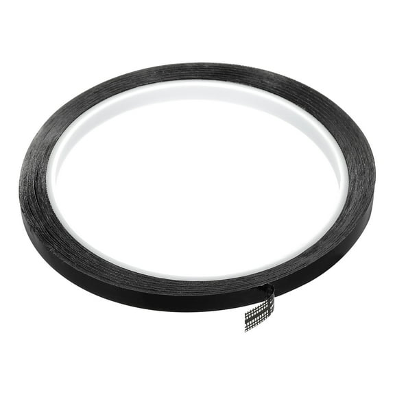 Antistatic Tape, 2.36 Mil Thick, 1/4 Inch x 39 Yards Conductive Adhesive Grid ESD Tape, Black