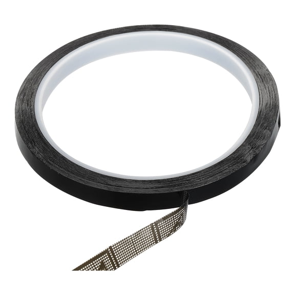 Antistatic Tape, 2.36 Mil Thick, 5/16 Inch x 39 Yards Conductive Adhesive Grid ESD Tape, Black