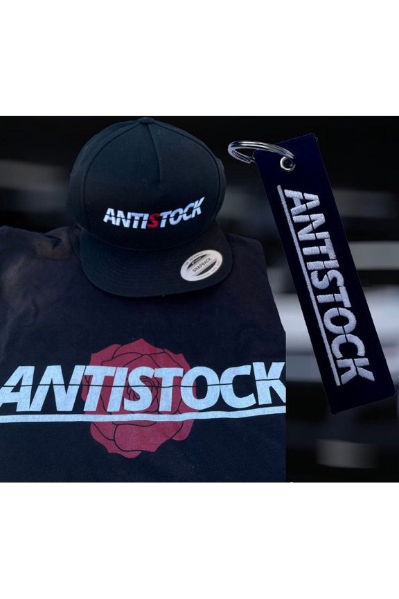 Antistock Keychain Hat Shirt for Car guys Car girl car lovers