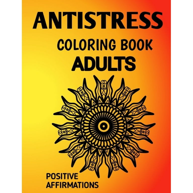 Stress Coloring Books for Adults (Nonsense Alphabet): Buy Stress