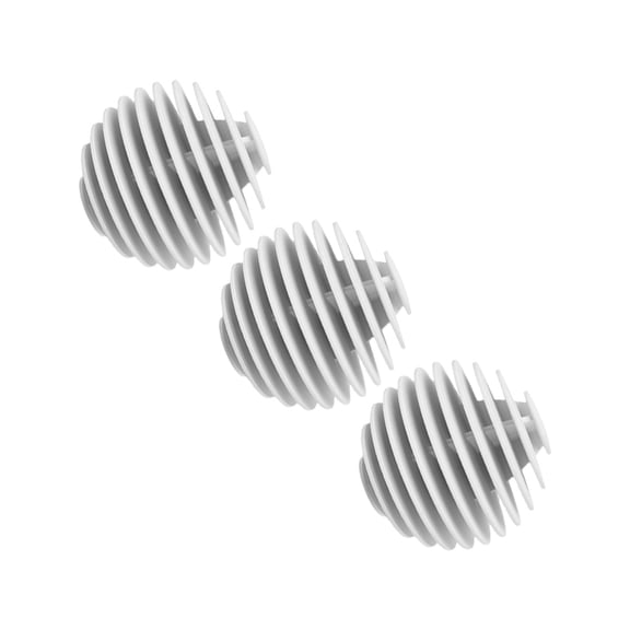 Antitangle Oval Solid Cleaning Ball Magics Laundry Ball Drum Washer Ball Washing Machine Stain Removal Ball