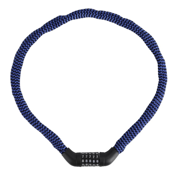 Antitheft Mountain Bike Lock Portable Bike Chain Lock 5 Digit Combination Bicycles Lock for Scooter, Motorcycle, Door