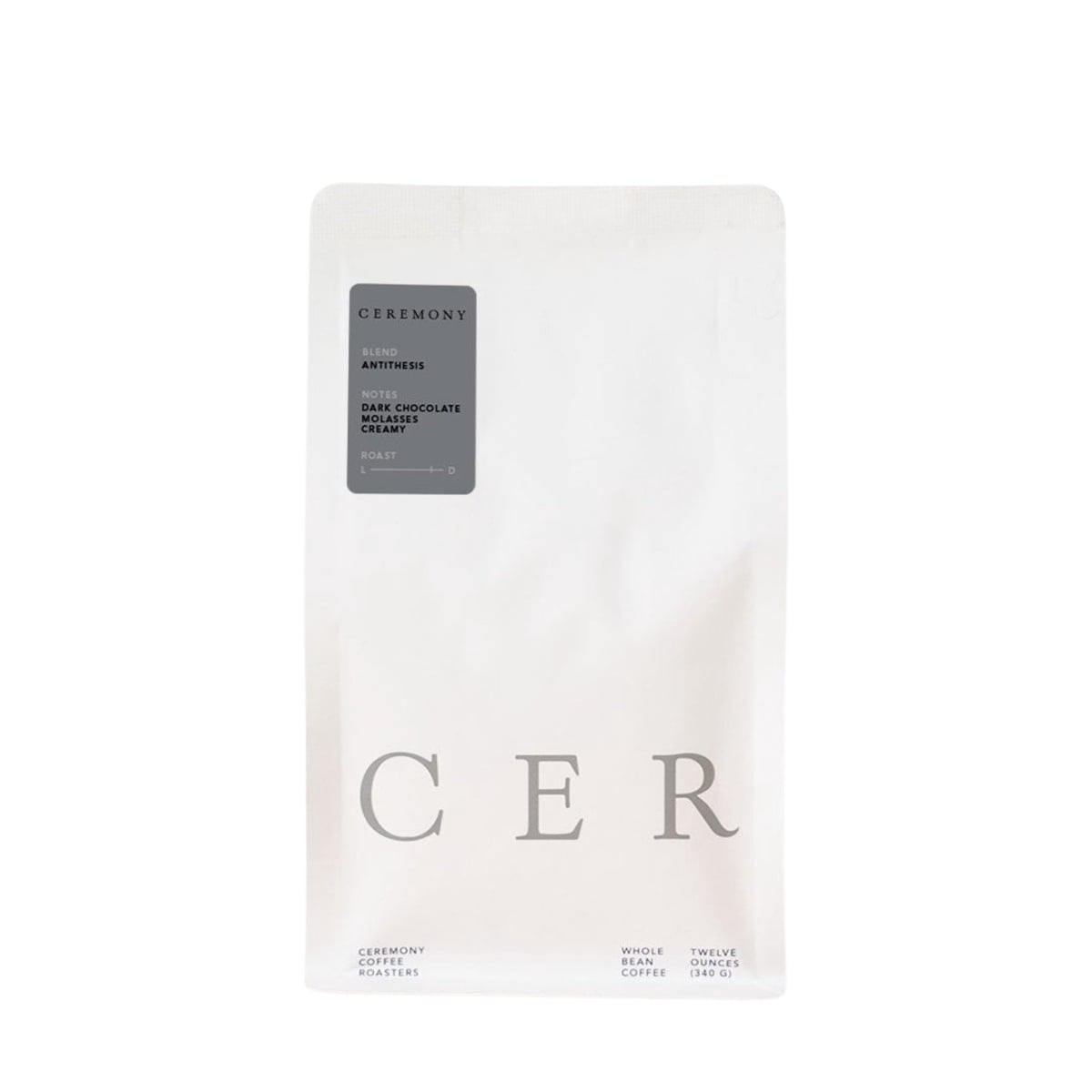 Antithesis - Roasted by Ceremony Coffee Roasters - Whole Bean Coffee - 12oz Bag