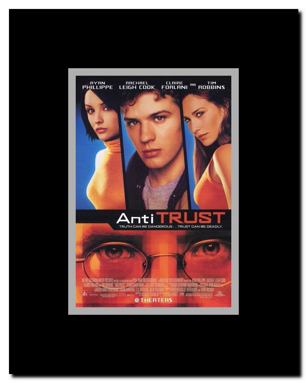 Antitrust Framed Movie Poster