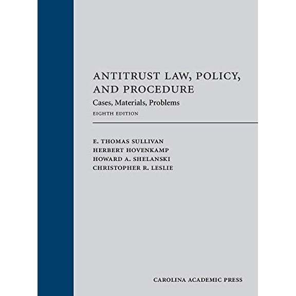 Pre-Owned Antitrust Law, Policy, and Procedure: Cases, Materials, Problems Paperback