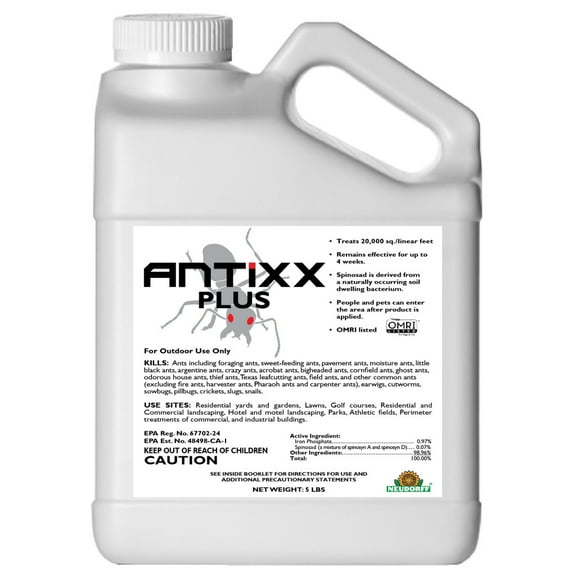 Antixx Plus Ant Earwig Cutworm Sowbugs Cricket Slug Snail Killer 5 lbs.