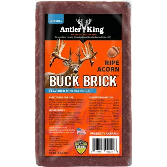 Antler King AKBRAC4 Buck Brick - Ripe Acorn (4#)