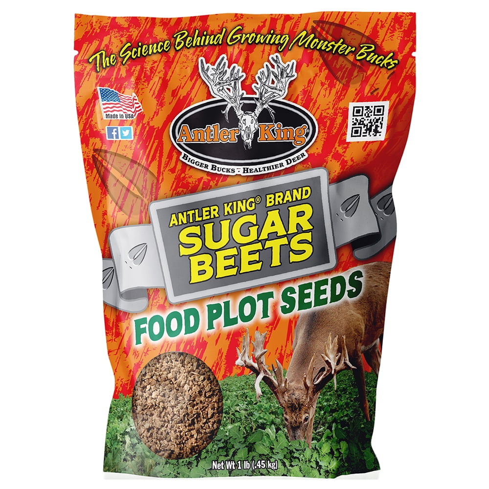Antler King AKSB1 Sugar beet 1/8 Acre Deer Hunting Food Plot Seeds