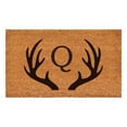thumbnail image 1 of Antler Monogram Doormat, 17" x 29" (Letter Q), 1 of 2