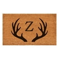 thumbnail image 1 of Antler Monogram Doormat, 17" x 29" (Letter Z), 1 of 2