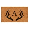 thumbnail image 1 of Antler Monogram Doormat, 24" x 48" (Letter A), 1 of 2