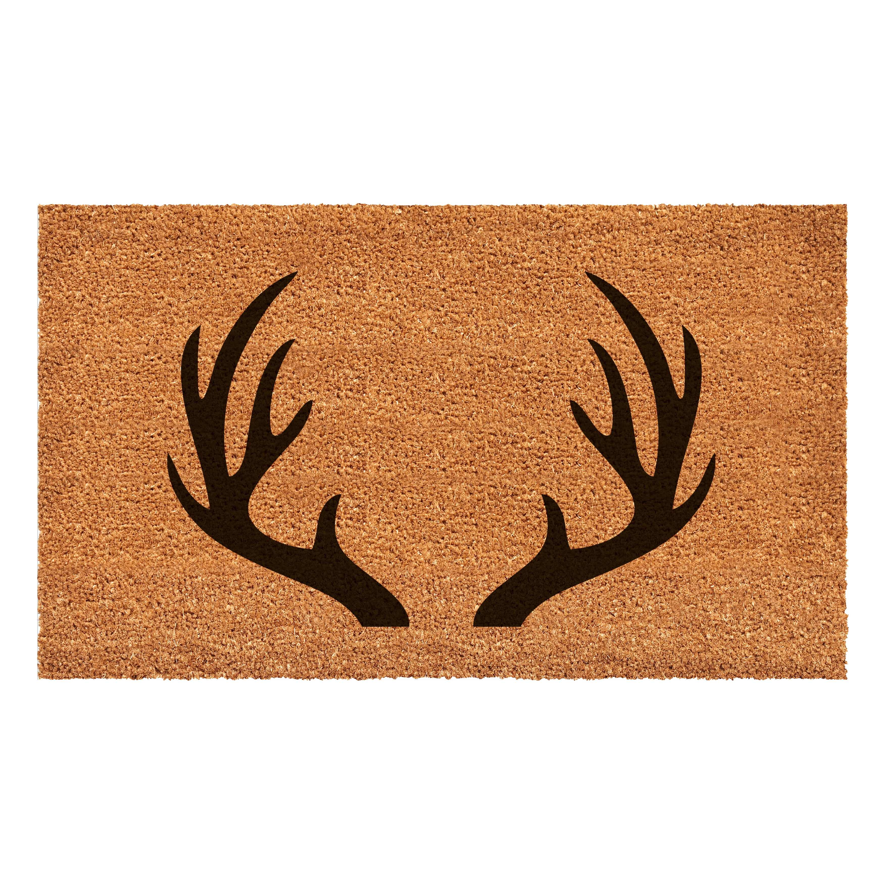 Antler Monogram Doormat, 24" x 48" (Letter NP)