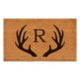 thumbnail image 1 of Antler Monogram Doormat, 30" x 48" (Letter R), 1 of 2