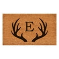 thumbnail image 1 of Antler Monogram Doormat, 36" x 72" (Letter E), 1 of 2
