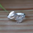 thumbnail image 1 of Antler Ring, Deer Antler Ring, 925 Silver Ring, Nature Ring, Woodland Jewelry, Boho Ring, Minimalist Ring, Hunting Jewelry, Forest Inspired, 1 of 1