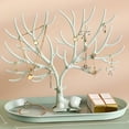 thumbnail image 1 of Antlers Jewelry Display Stand,Tree Tower Rack Hanging Organizer for Ring Earrings Necklace Bracelet, 1 of 6