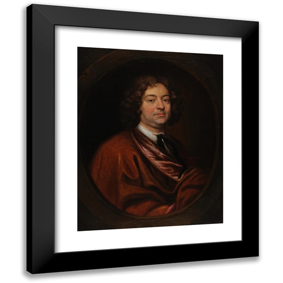 Antoine Ferrand De Monthelon 12x14 Black Modern Framed Museum Art Print Titled - Jacques-Philippe Ferrand