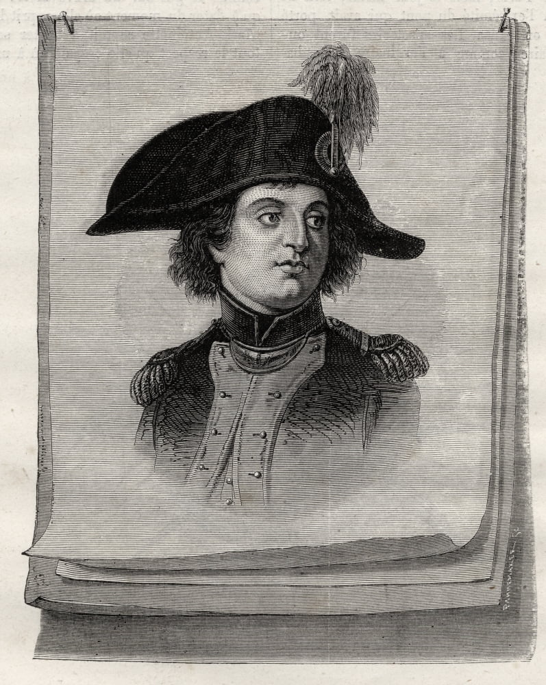 Antoine Joseph Santerre 1752-1809 French Revolutionary From Histoire De La Revolution Francaise By Louis Blanc Canvas Art - Ken Welsh Design Pics (13 x 17)