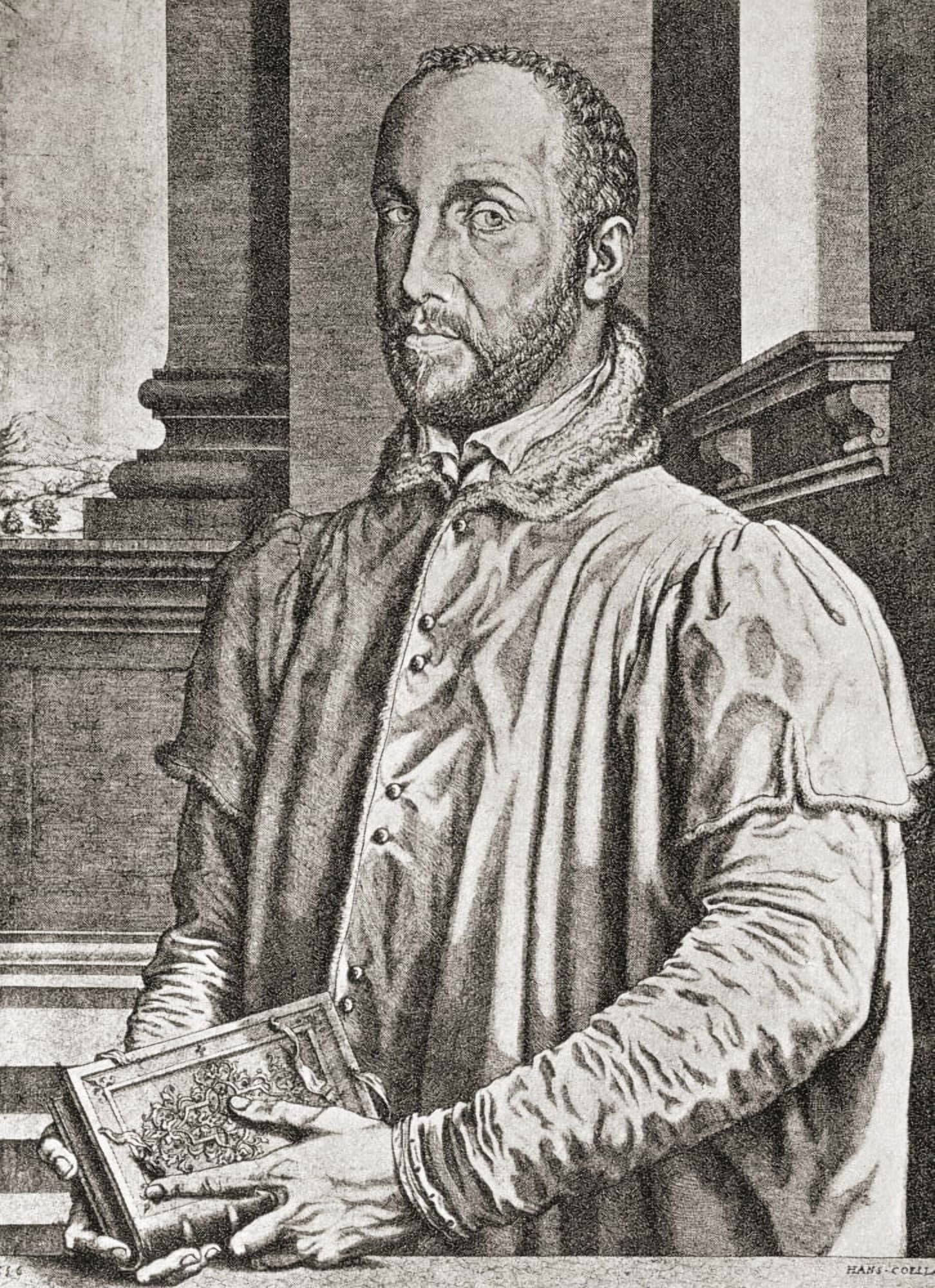 Antoine Perrenot De Granvelle 1517 To 1586 Comte De La Baume Saint Amour French Statesman And Cardinal From Geschiedenis Van Nederland Published 1936 Canvas Art - Ken Welsh  Design Pics (12 x 17)